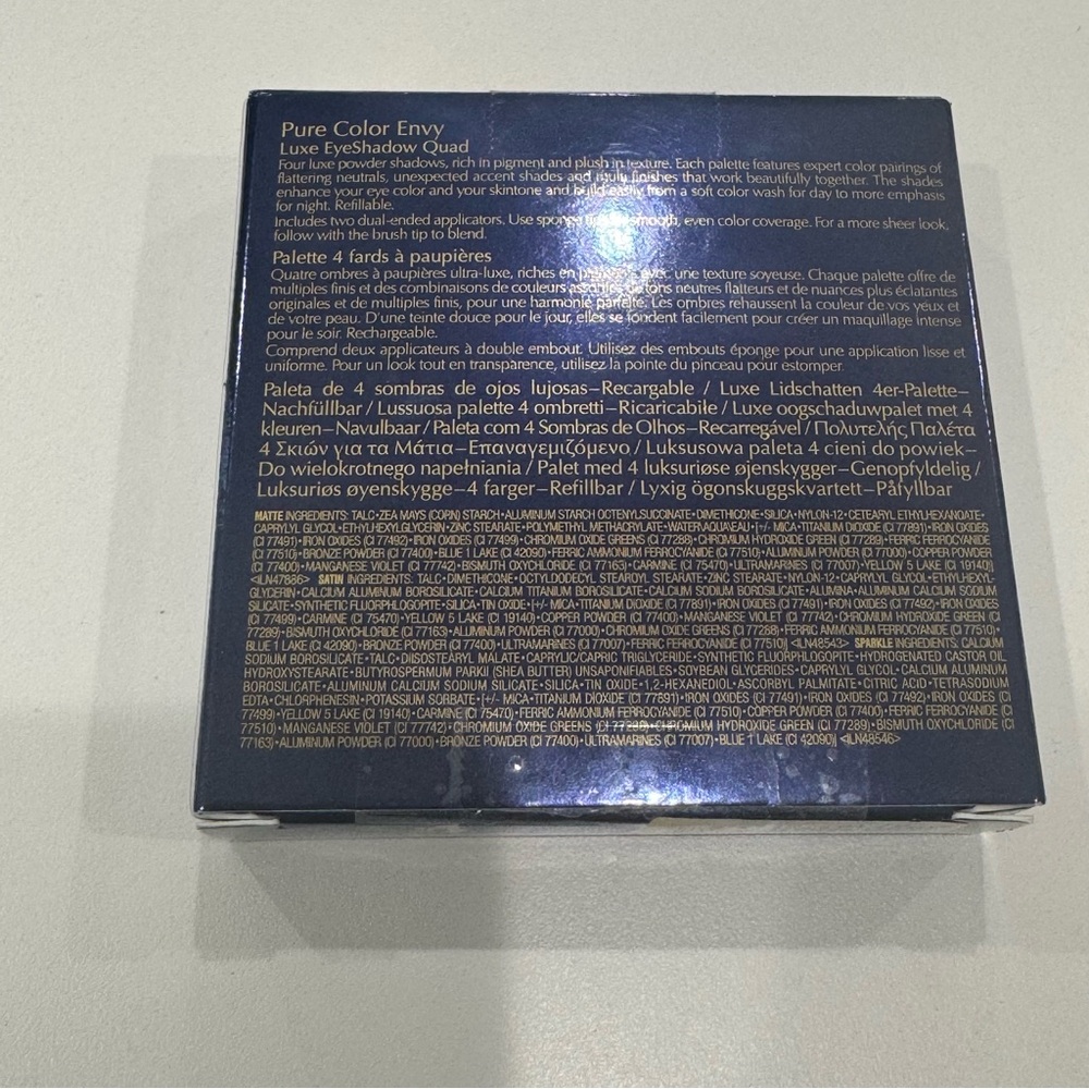 Estée Lauder Pure Color Envy Eyeshadow Quad 08 Wild Earth NIB - Picture 4 of 8